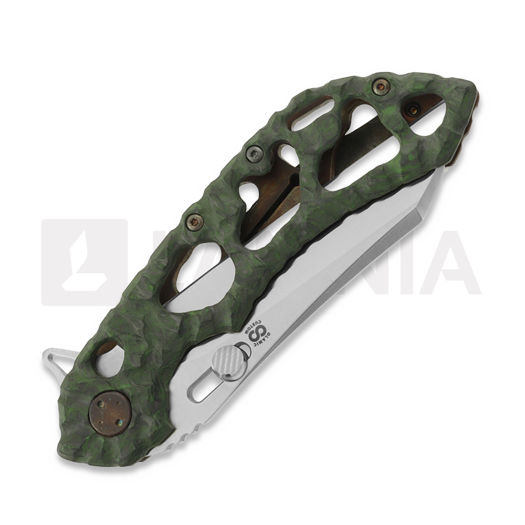 Olamic Cutlery Wayfarer 247 Wharning Featherweight folding knife