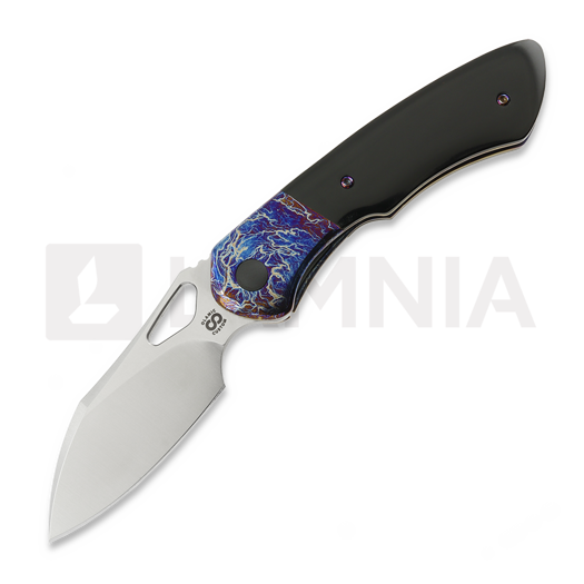 Nóż składany Olamic Cutlery WhipperSnapper BL, Entropic Titanium & Black Micarta