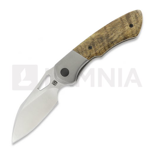 Olamic Cutlery WhipperSnapper BL Flipper Delete összecsukható kés, Koa Wood