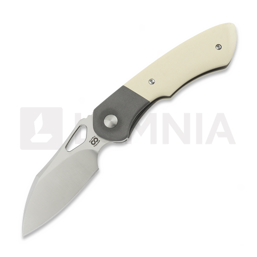 Olamic Cutlery WhipperSnapper BL kääntöveitsi, Ivory Micarta