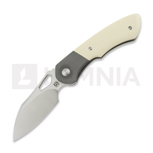 Olamic Cutlery WhipperSnapper BL összecsukható kés, Ivory Micarta
