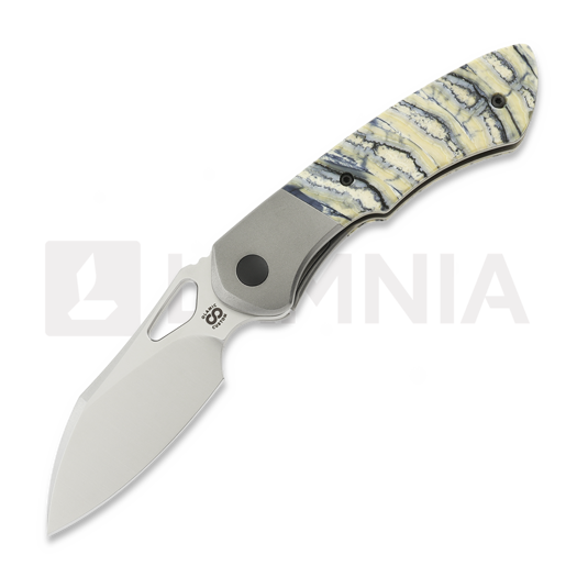 Olamic Cutlery WhipperSnapper BL folding knife, Mammoth Tooth