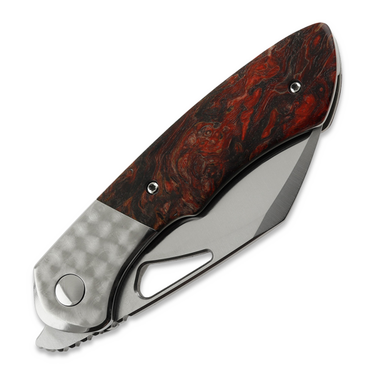 Olamic Cutlery WhipperSnapper BL Sheepsfoot, Jeweled Ti, Satin