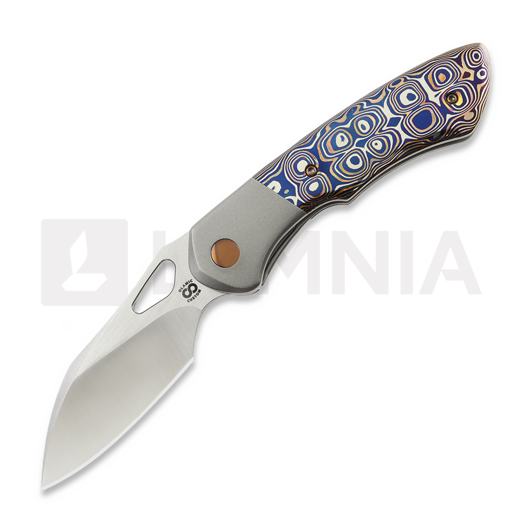 Skladací nôž Olamic Cutlery WhipperSnapper BL Wharnfoot Flipper Delete, Fedokume