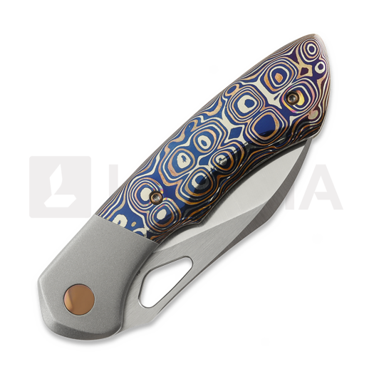 Olamic Cutlery WhipperSnapper BL Wharnfoot Flipper Delete 折り畳みナイフ, Fedokume