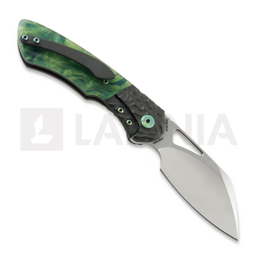 Coltello pieghevole Olamic Cutlery WhipperSnapper BL Wharnfoot, Flow Molten Resin Composite