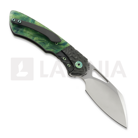 Coltello pieghevole Olamic Cutlery WhipperSnapper BL Wharnfoot, Flow Molten Resin Composite
