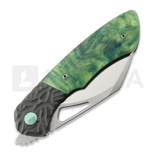 Coltello pieghevole Olamic Cutlery WhipperSnapper BL Wharnfoot, Flow Molten Resin Composite