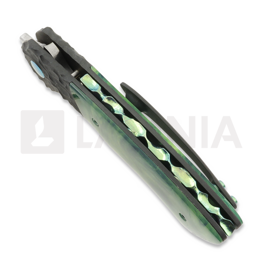 Coltello pieghevole Olamic Cutlery WhipperSnapper BL Wharnfoot, Flow Molten Resin Composite