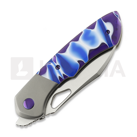 Couteau pliant Olamic Cutlery WhipperSnapper BL Wharnfoot, Resin Composite Scales