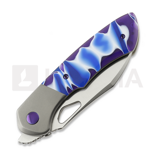 Couteau pliant Olamic Cutlery WhipperSnapper BL Wharnfoot, Resin Composite Scales