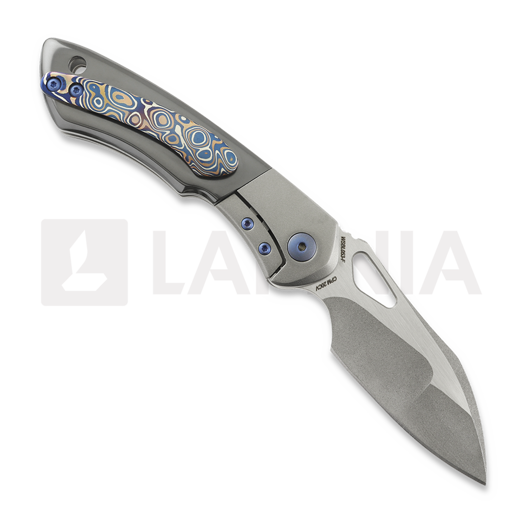 Olamic Cutlery WhipperSnapper BL Wharnfoot kääntöveitsi, Zirconium