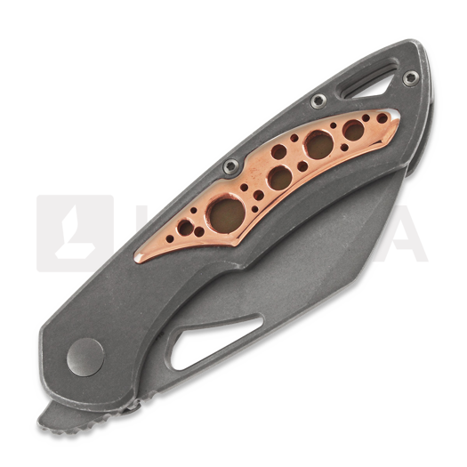 Olamic Cutlery WhipperSnapper sheepfoot sulankstomas peilis