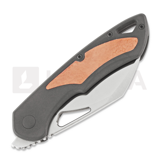 Olamic Cutlery WhipperSnapper sheepfoot sulankstomas peilis