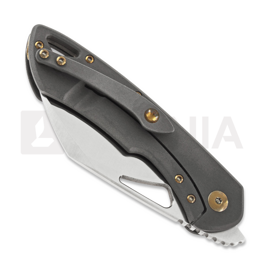 Olamic Cutlery WhipperSnapper sheepfoot sulankstomas peilis
