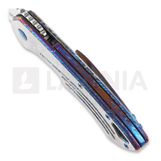 Olamic Cutlery WhipperSnapper Sheepsfoot sulankstomas peilis