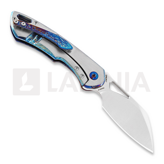 Olamic Cutlery WhipperSnapper Sheepsfoot WS404-W sulankstomas peilis
