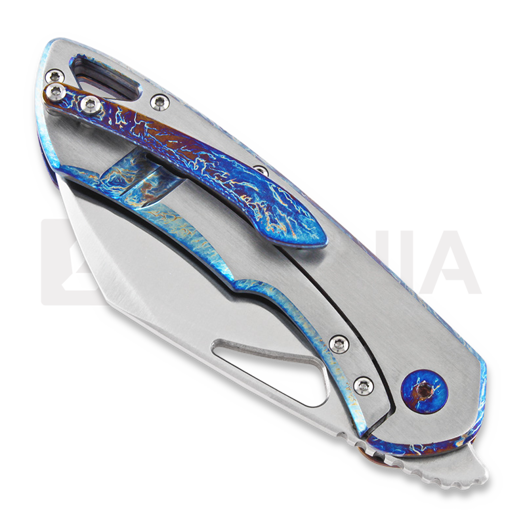 Olamic Cutlery WhipperSnapper Sheepsfoot WS404-W sulankstomas peilis