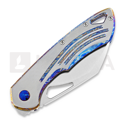 Olamic Cutlery WhipperSnapper Sheepsfoot WS404-W sulankstomas peilis