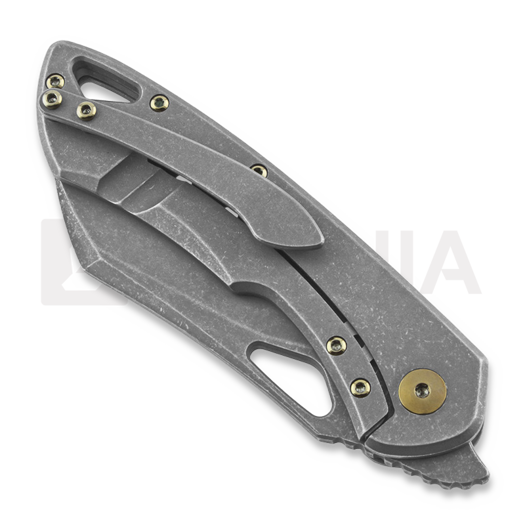 Olamic Cutlery WhipperSnapper folding knife, wharncliffe