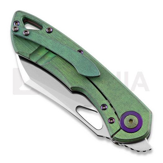 Olamic Cutlery WhipperSnapper sulankstomas peilis, wharncliffe