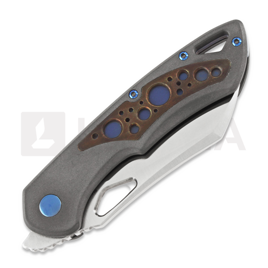 Olamic Cutlery WhipperSnapper wharncliffe kääntöveitsi