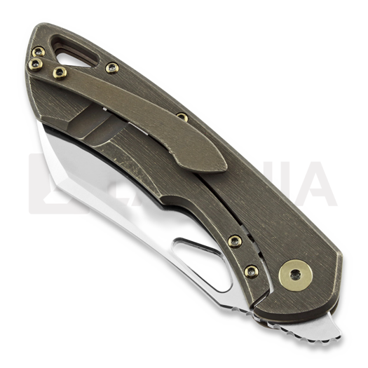 Olamic Cutlery WhipperSnapper WS058-W sulankstomas peilis, wharncliffe