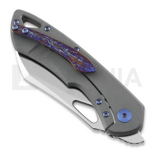 Olamic Cutlery WhipperSnapper WS074-W folding knife, wharncliffe