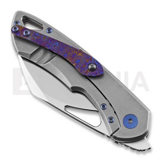 Olamic Cutlery WhipperSnapper WS081-S sulankstomas peilis, sheepsfoot