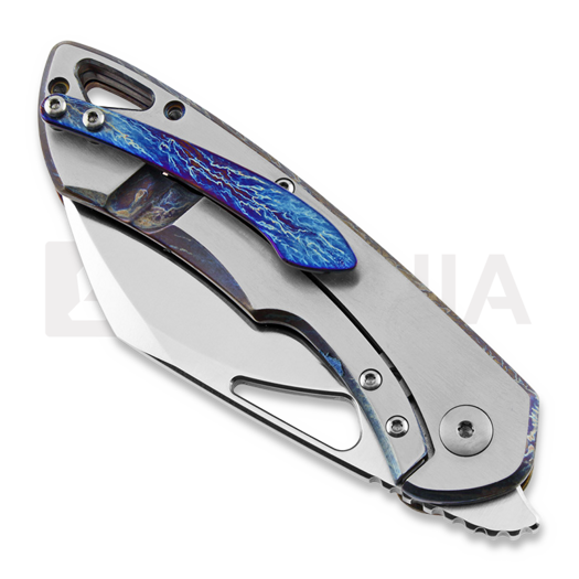 Olamic Cutlery WhipperSnapper WS104-S sulankstomas peilis, sheepsfoot