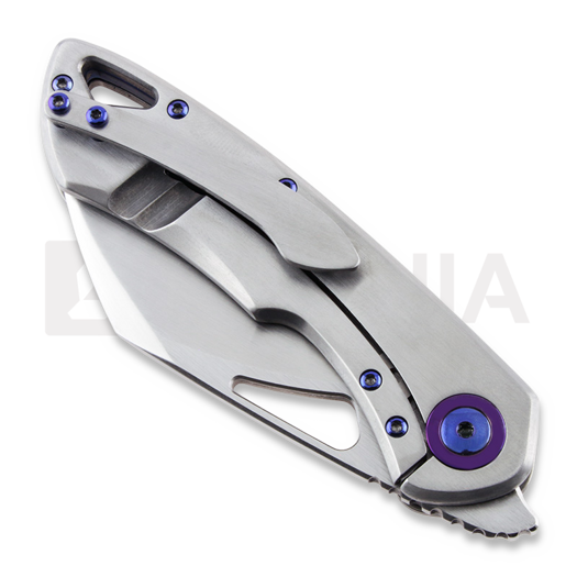 Olamic Cutlery WhipperSnapper WS105-S sulankstomas peilis, sheepsfoot