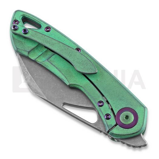 Olamic Cutlery WhipperSnapper WS209-S sulankstomas peilis, sheepsfoot