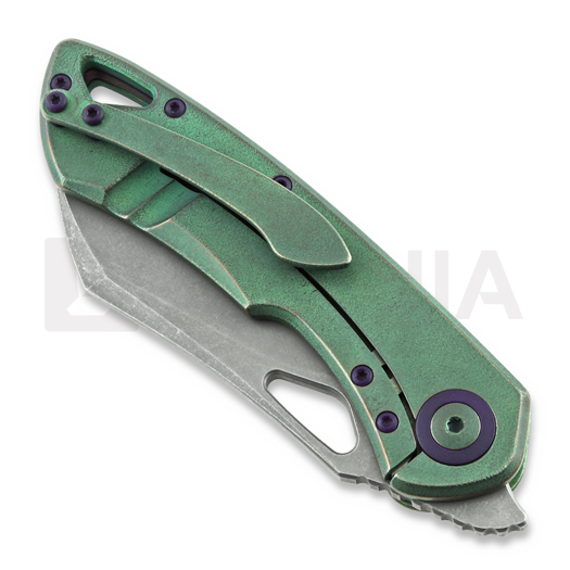 Olamic Cutlery WhipperSnapper WS209-W sulankstomas peilis, wharncliffe
