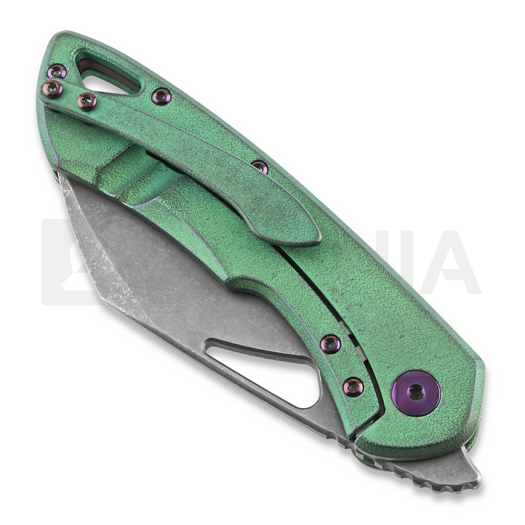 Olamic Cutlery WhipperSnapper WS211-S sulankstomas peilis, sheepsfoot