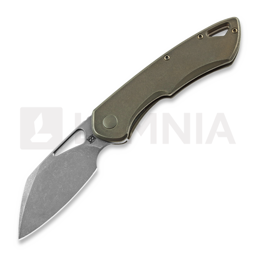 Olamic Cutlery WhipperSnapper WS214-S sulankstomas peilis, sheepsfoot