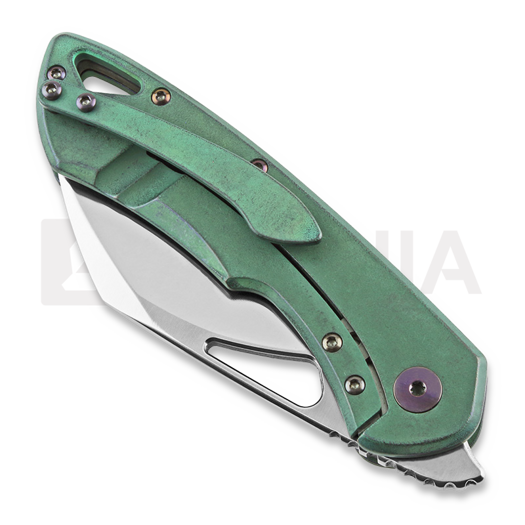 Olamic Cutlery WhipperSnapper WS218-S sulankstomas peilis, sheepsfoot
