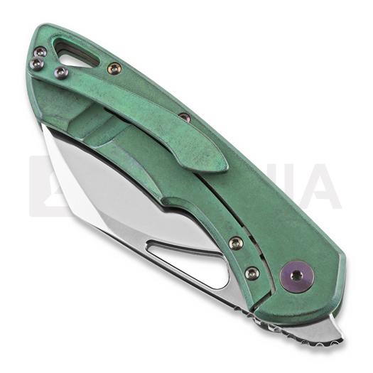 Olamic Cutlery WhipperSnapper WS218-S kääntöveitsi, sheepsfoot