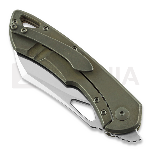 Olamic Cutlery WhipperSnapper WS218-W sulankstomas peilis, wharncliffe