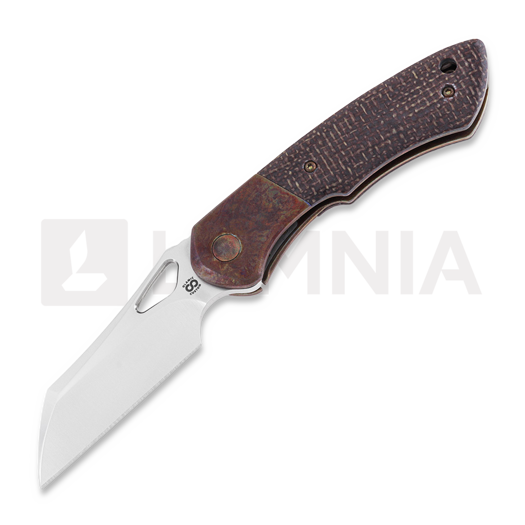 Olamic Cutlery WhipperSnapper WSBL146-W 접이식 나이프, wharncliffe