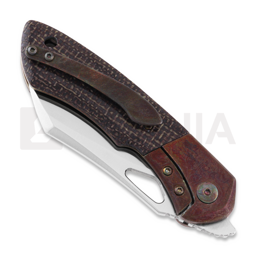 Olamic Cutlery WhipperSnapper WSBL146-W sulankstomas peilis, wharncliffe