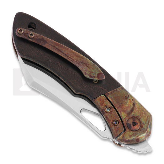 Olamic Cutlery WhipperSnapper WSBL152-W sulankstomas peilis, wharncliffe