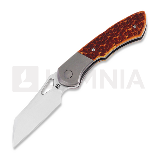 Olamic Cutlery WhipperSnapper WSBL155-W 접이식 나이프, wharncliffe