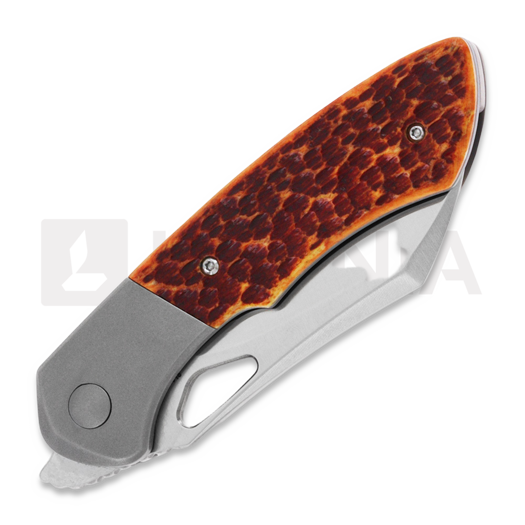 Olamic Cutlery WhipperSnapper WSBL155-W sulankstomas peilis, wharncliffe