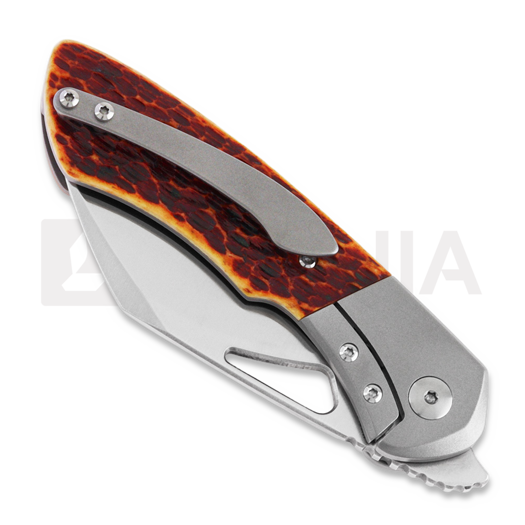Olamic Cutlery WhipperSnapper WSBL206-S sulankstomas peilis, sheepfoot