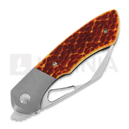 Olamic Cutlery WhipperSnapper WSBL206-S kääntöveitsi, sheepfoot