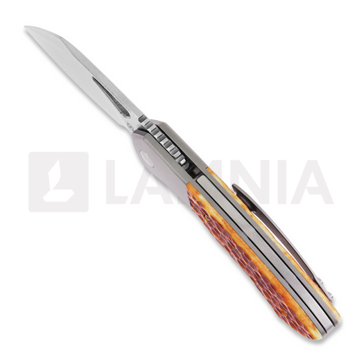 Olamic Cutlery WhipperSnapper WSBL206-S kääntöveitsi, sheepfoot