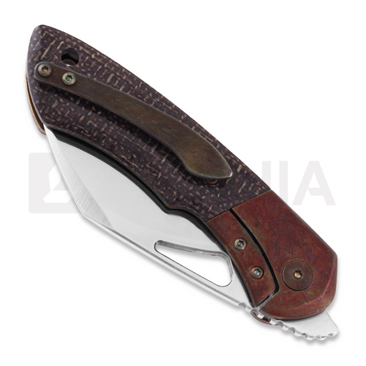 Olamic Cutlery WhipperSnapper WSBL207-S kääntöveitsi, sheepfoot