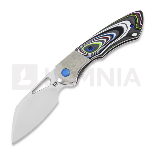 Olamic Cutlery WhipperSnapper WSBL212-S összecsukható kés, sheepfoot