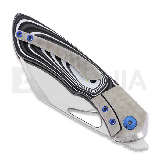 Olamic Cutlery WhipperSnapper WSBL212-S sulankstomas peilis, sheepfoot