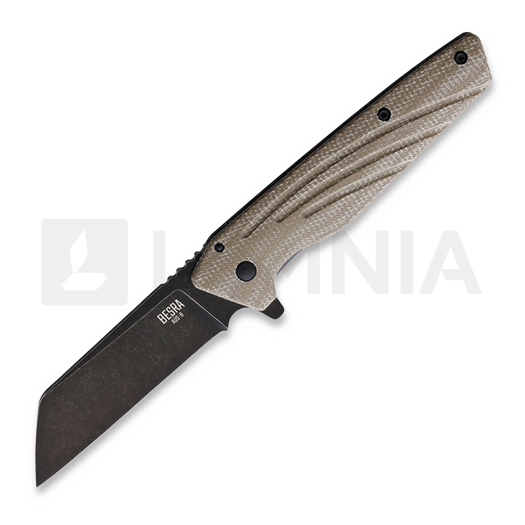 Ontario Besra folding knife, brown 9000